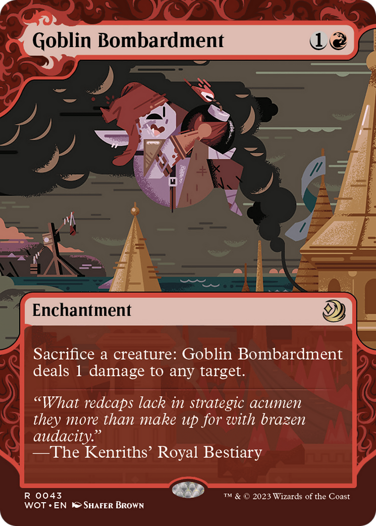 Goblin Bombardment [Wilds of Eldraine: Enchanting Tales] | Gate City Games LLC