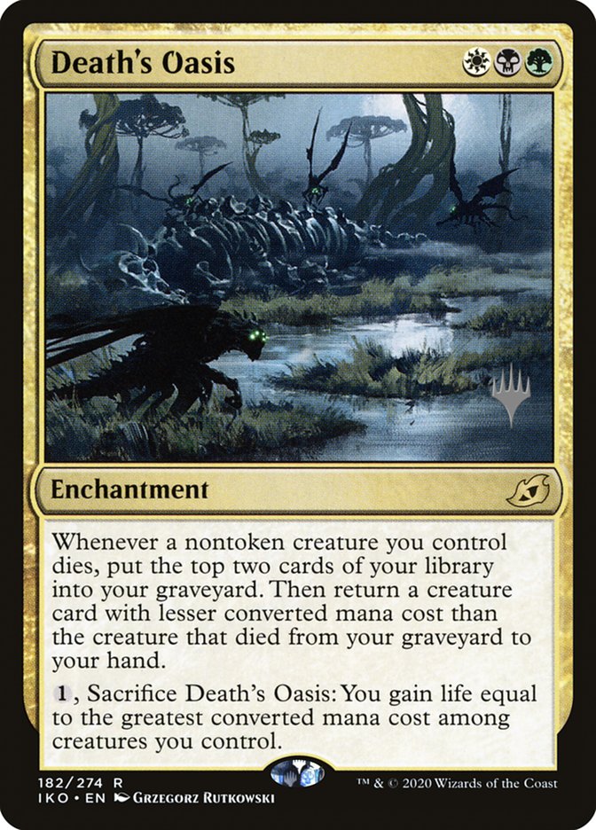 Death's Oasis (Promo Pack) [Ikoria: Lair of Behemoths Promos] | Gate City Games LLC