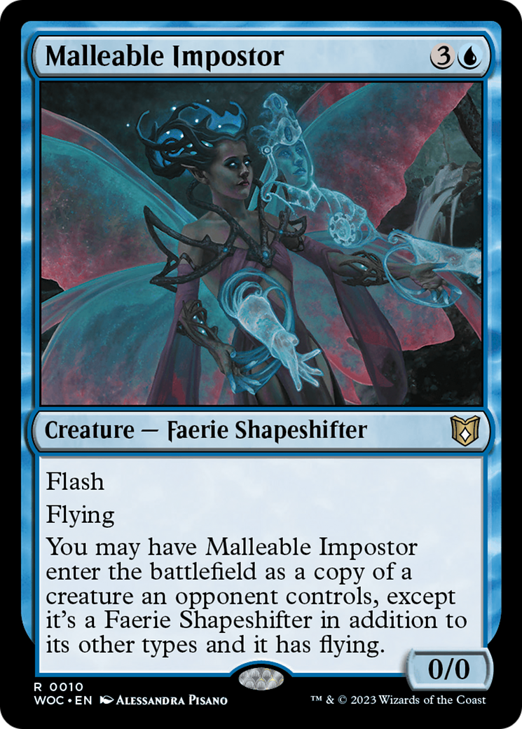 Malleable Impostor [Wilds of Eldraine Commander] | Gate City Games LLC