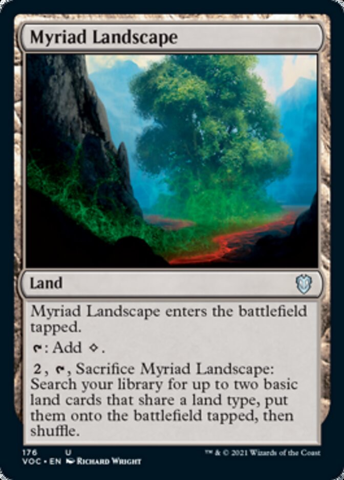 Myriad Landscape [Innistrad: Crimson Vow Commander] | Gate City Games LLC