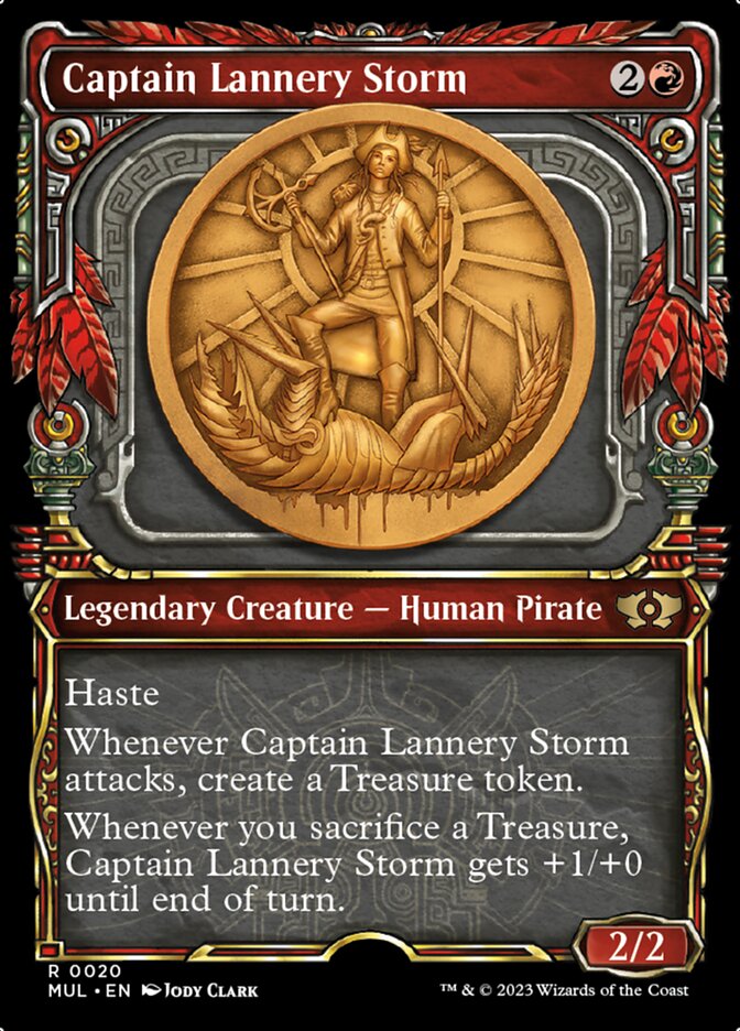 Captain Lannery Storm [Multiverse Legends] | Gate City Games LLC
