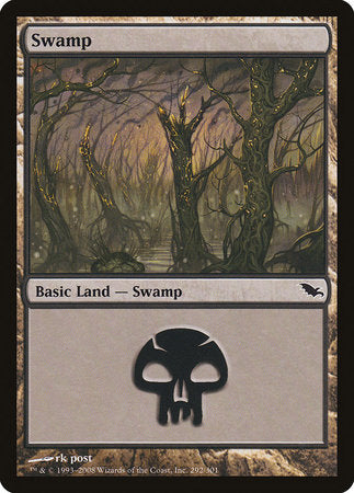 Swamp (292) [Shadowmoor] | Gate City Games LLC