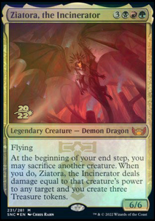 Ziatora, the Incinerator [Streets of New Capenna Prerelease Promos] | Gate City Games LLC