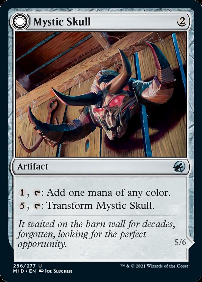 Mystic Skull // Mystic Monstrosity [Innistrad: Midnight Hunt] | Gate City Games LLC