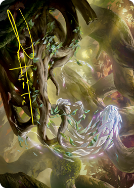 Emergent Sequence Art Card (Gold-Stamped Signature) [Strixhaven: School of Mages Art Series] | Gate City Games LLC