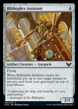 Biblioplex Assistant [Strixhaven: School of Mages] | Gate City Games LLC