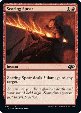 Searing Spear [Jumpstart 2022] | Gate City Games LLC