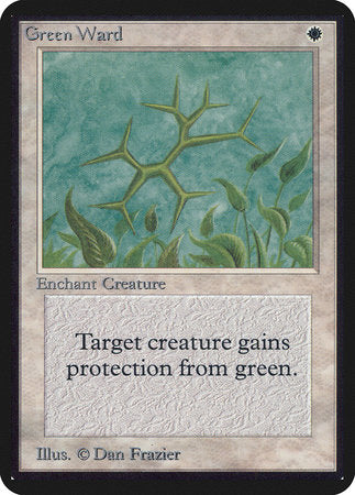 Green Ward [Limited Edition Alpha] | Gate City Games LLC