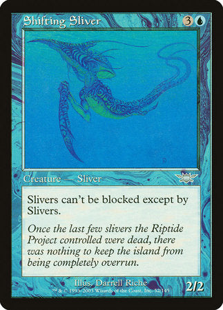 Shifting Sliver [Legions] | Gate City Games LLC