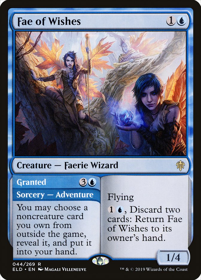 Fae of Wishes // Granted [Throne of Eldraine] | Gate City Games LLC