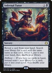 Infernal Tutor [Judge Gift Cards 2020] | Gate City Games LLC