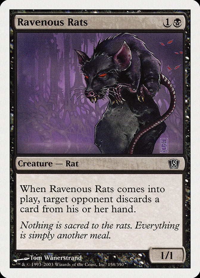 Ravenous Rats [Eighth Edition] | Gate City Games LLC