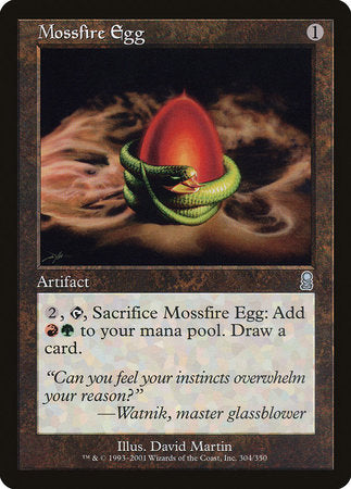 Mossfire Egg [Odyssey] | Gate City Games LLC