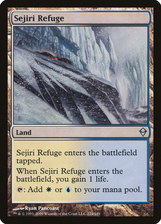 Sejiri Refuge [Zendikar] | Gate City Games LLC