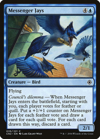 Messenger Jays [Conspiracy: Take the Crown] | Gate City Games LLC