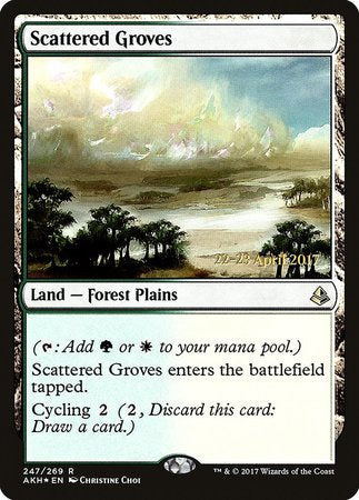 Scattered Groves [Amonkhet Promos] | Gate City Games LLC
