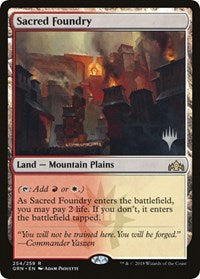 Sacred Foundry [Promo Pack: Throne of Eldraine] | Gate City Games LLC