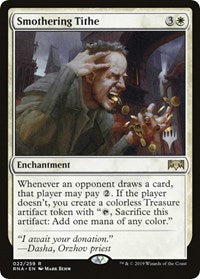 Smothering Tithe [Promo Pack: Throne of Eldraine] | Gate City Games LLC
