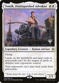 Tomik, Distinguished Advokist [Promo Pack: Throne of Eldraine] | Gate City Games LLC