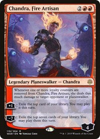 Chandra, Fire Artisan [Promo Pack: Throne of Eldraine] | Gate City Games LLC