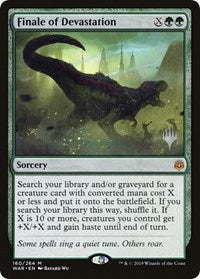 Finale of Devastation [Promo Pack: Throne of Eldraine] | Gate City Games LLC