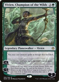 Vivien, Champion of the Wilds [Promo Pack: Throne of Eldraine] | Gate City Games LLC