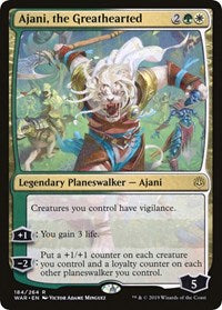 Ajani, the Greathearted [Promo Pack: Throne of Eldraine] | Gate City Games LLC