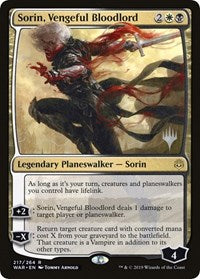Sorin, Vengeful Bloodlord [Promo Pack: Throne of Eldraine] | Gate City Games LLC