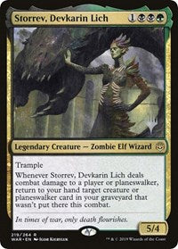 Storrev, Devkarin Lich [Promo Pack: Throne of Eldraine] | Gate City Games LLC