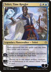 Teferi, Time Raveler [Promo Pack: Throne of Eldraine] | Gate City Games LLC