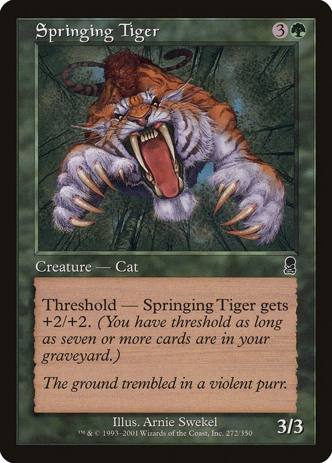 Springing Tiger [Odyssey] | Gate City Games LLC