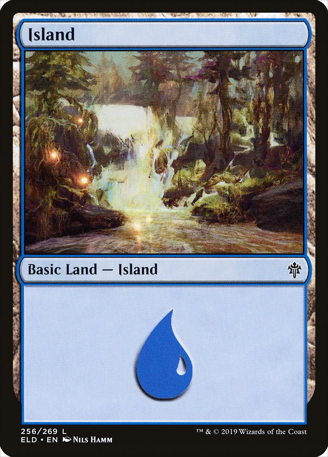 Island (256) [Throne of Eldraine] | Gate City Games LLC