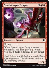 Sparktongue Dragon [Magic Game Night 2019] | Gate City Games LLC