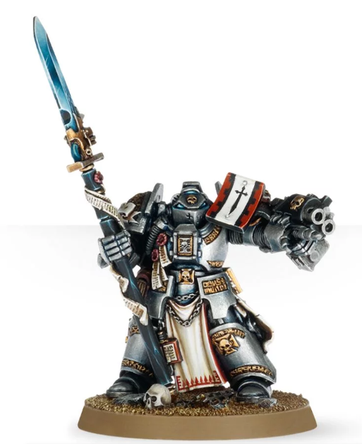 Grey Knights Brother Captain | Gate City Games LLC