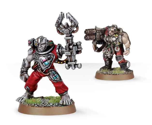 Servitors with Multi-melta | Gate City Games LLC