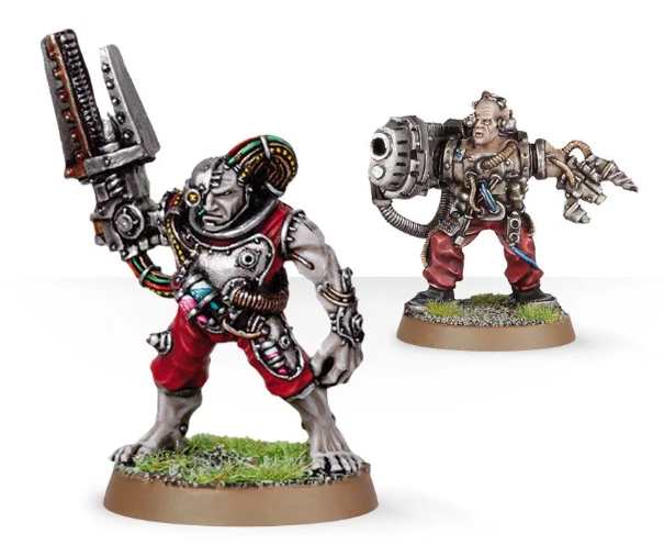 Servitors with Plasma Cannon | Gate City Games LLC