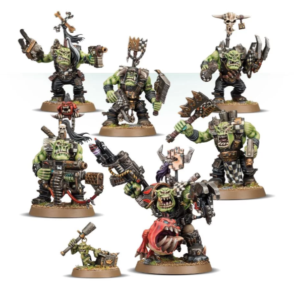 Ork Warboss Grukk's Boss Mob | Gate City Games LLC