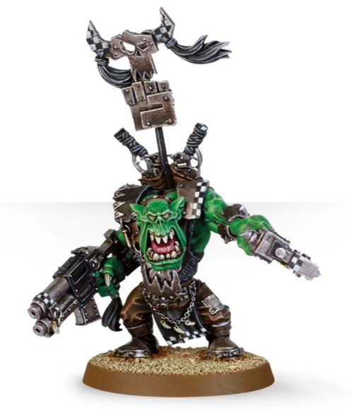 Ork Warboss with Big Choppa | Gate City Games LLC