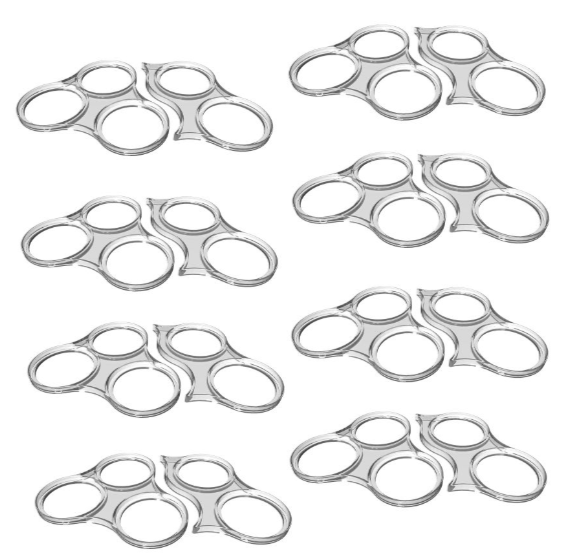 Apocalypse 40mm Movement Trays | Gate City Games LLC
