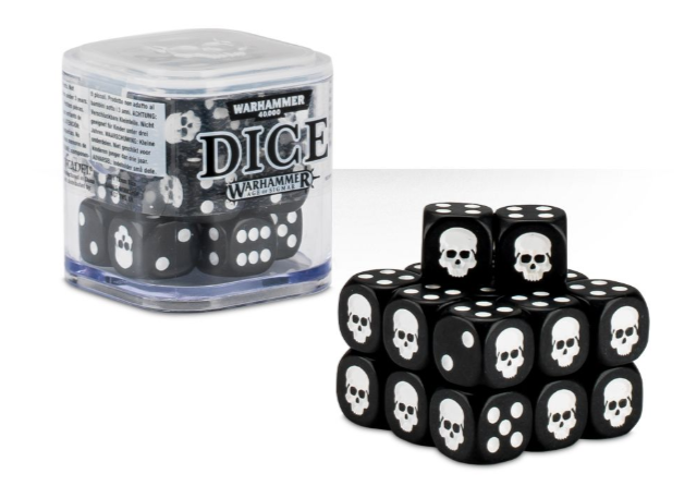 Dice Cube - Black | Gate City Games LLC