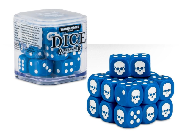 Dice Cube - Blue | Gate City Games LLC