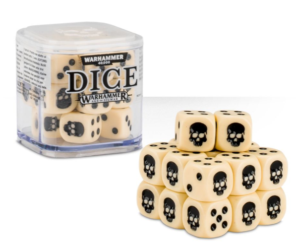Dice Cube - Bone | Gate City Games LLC