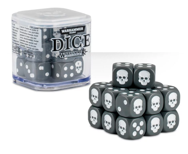 Dice Cube - Grey | Gate City Games LLC