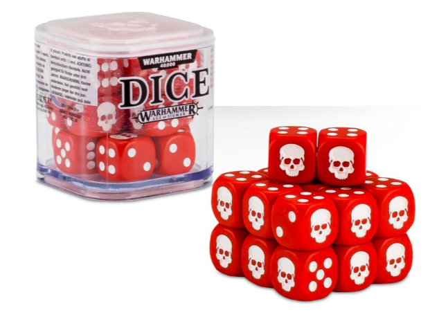 Dice Cube - Red | Gate City Games LLC