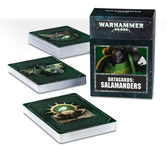 Datacards: Salamanders | Gate City Games LLC