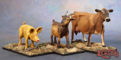 ANIMAL COMPANIONS: GOAT, PIG, COW | Gate City Games LLC