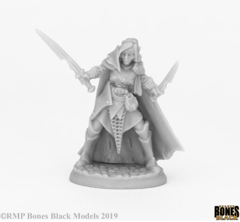 DARK ELF FEMALE WARRIOR | Gate City Games LLC