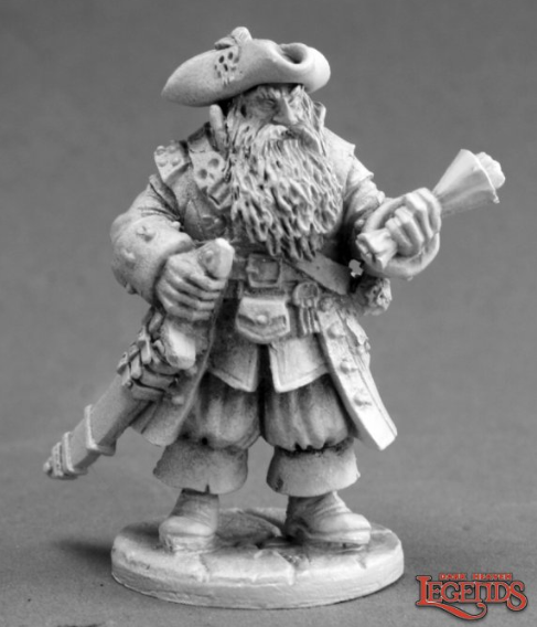 BARNABUS FROST, PIRATE CAPTAIN | Gate City Games LLC