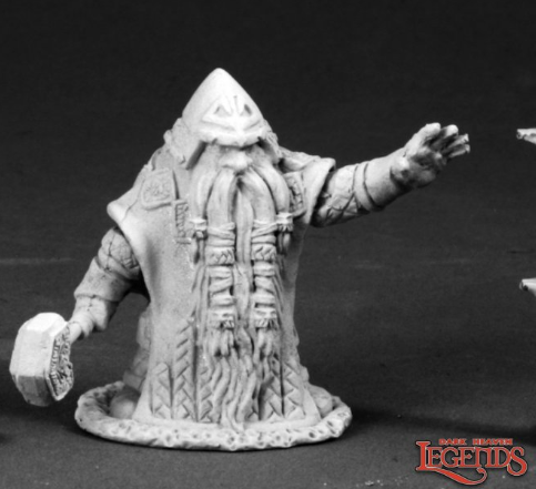 GRIMM GRAYRUNE, DWARF PRIEST | Gate City Games LLC