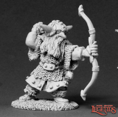 HORGUN BLACKFLETCH, DWARF BOWMAN | Gate City Games LLC
